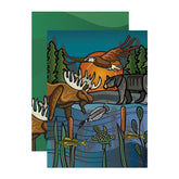 All My Relatives Notebook – Indigenous Art by Storm Angeconeb (4" x 5.75")